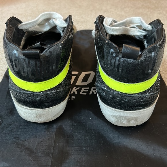 Golden Goose Mid-Star suede and glitter size 35 - Picture 2 of 9